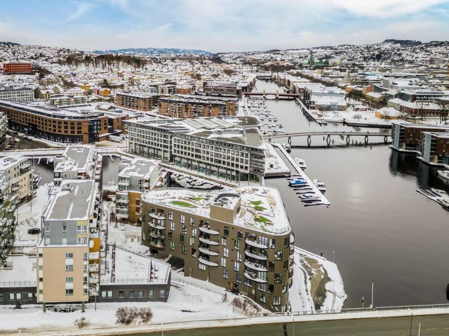 Apartamento Cozy Cove At Solsiden - 2Br Familyfriendly Trondheim Exterior foto